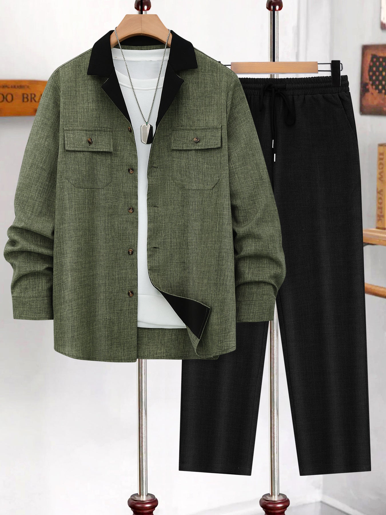 T&P Creative Line | Men’s Artistic Casual Suit Set