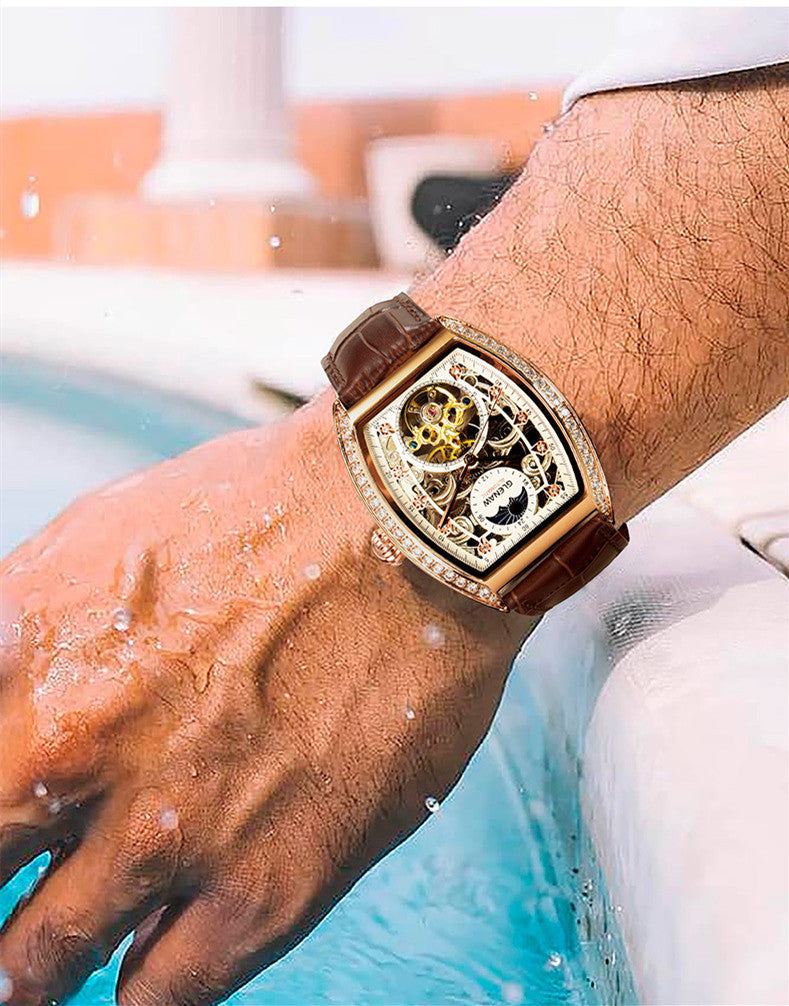 T&P Imperial Heritage | Rose Gold Automatic Skeleton Watch