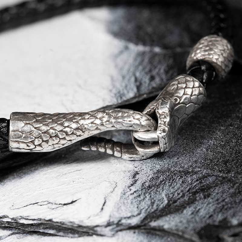 Luxury Snake Series Leather Bracelet – Exclusive Men’s Gift Edition