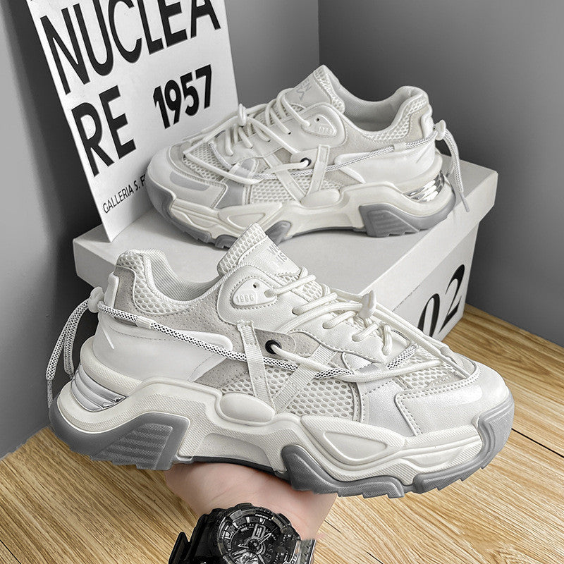 T&P GravityForce Chunky Sneakers – Men’s Thick-Sole Streetwear Shoes