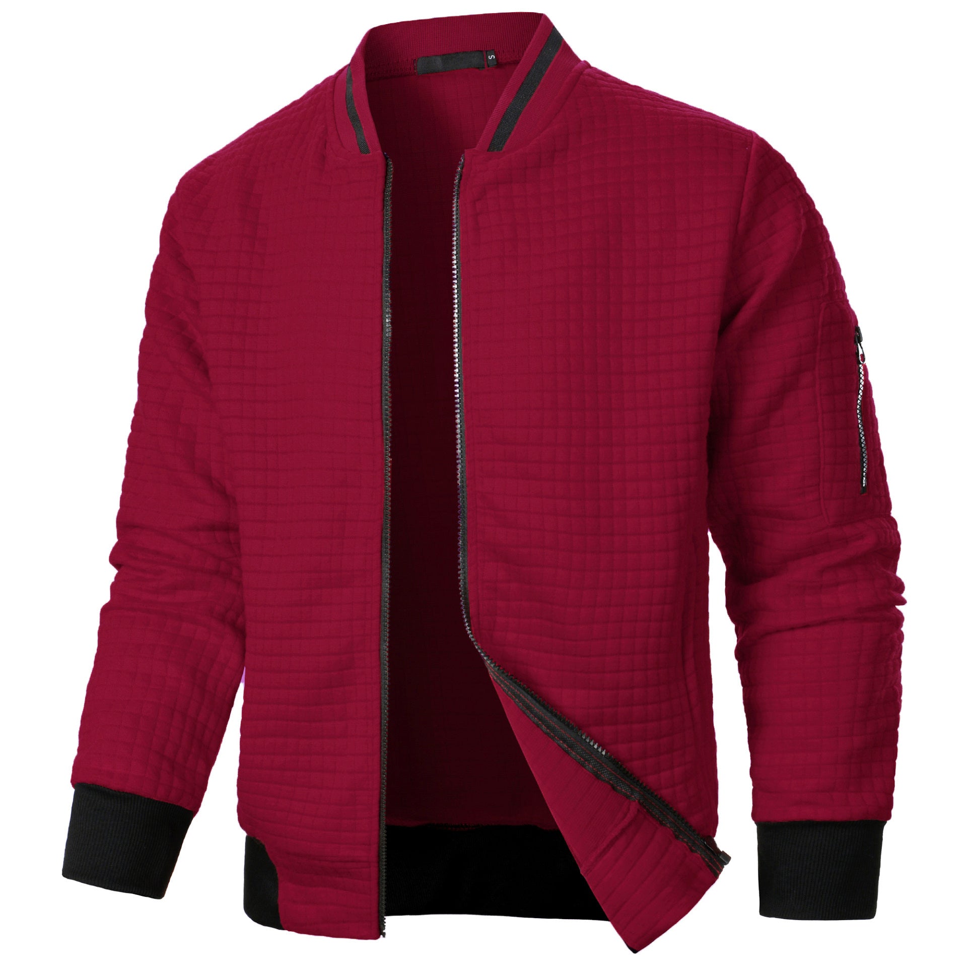 T&P Urban Stand Collar Jacket – Lightweight Modern Men’s Casual Jacket