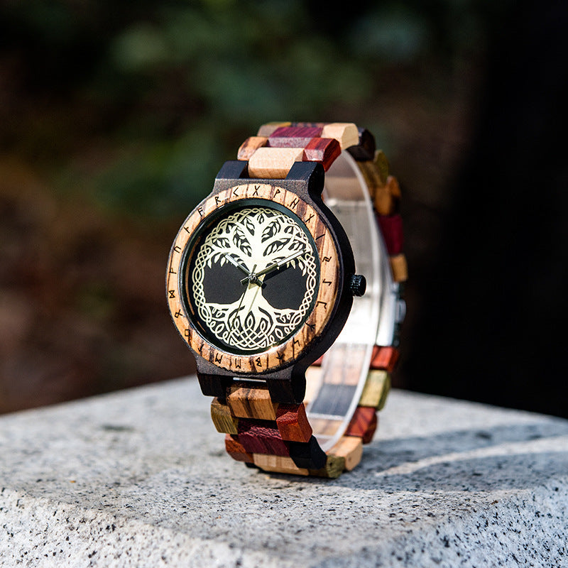 T&P Nature Heritage | Wooden Tree of Life Watch