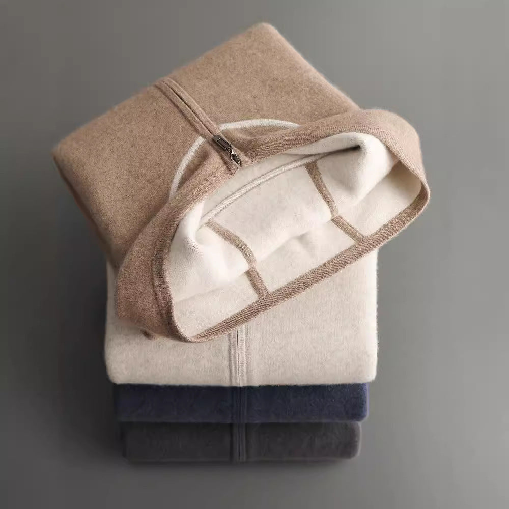 T&P Elite Comfort Edition | Men’s Cashmere Wool Knit Hoodie