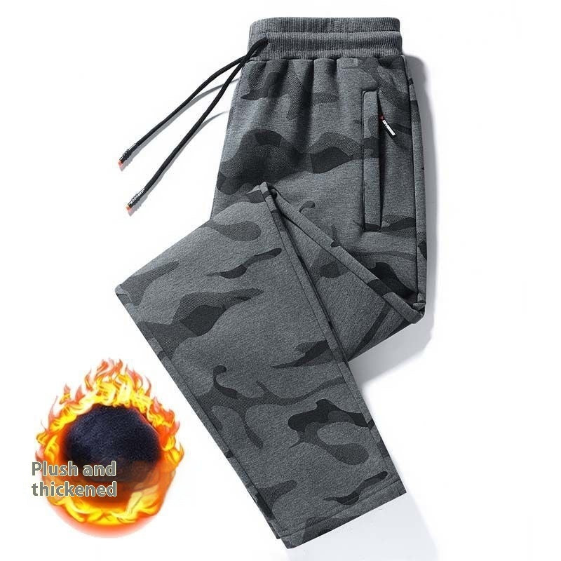 T&P Heavy Camo Winter Joggers | Thick Cotton Plus-Size Joggers