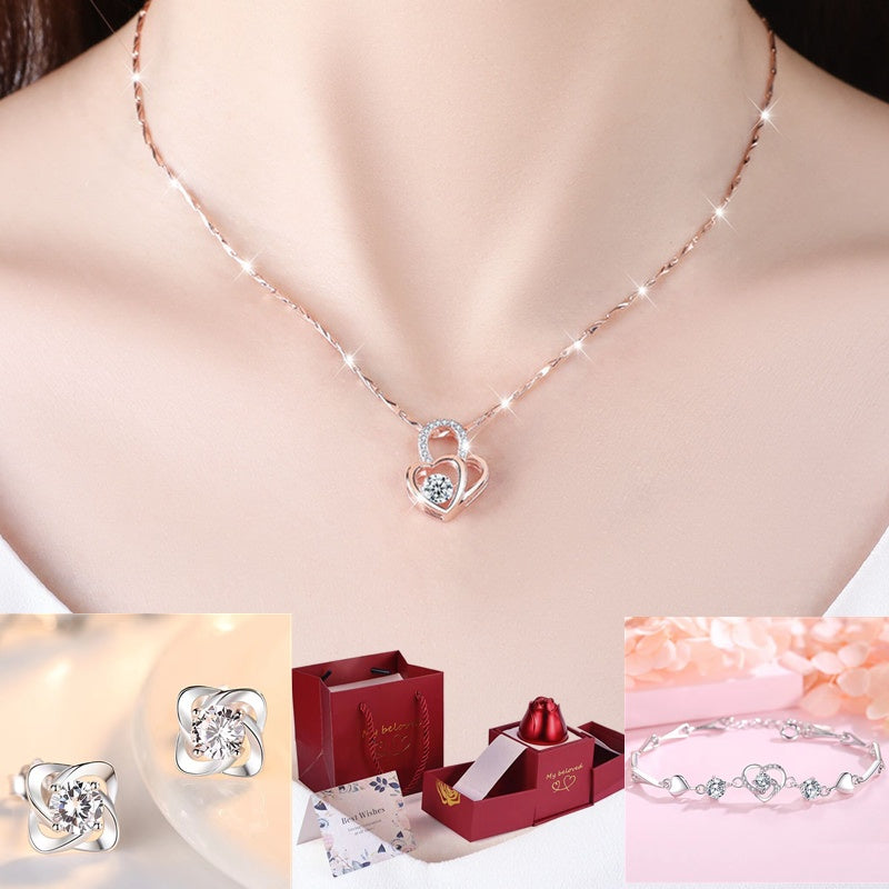 Beating Heart Sterling Silver Necklace – Eternal Love Edition | T&P Elegant Gifts