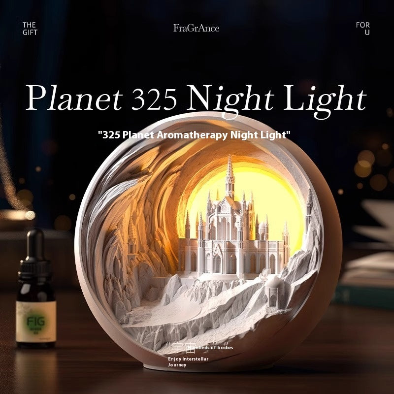 Luxury Aromatherapy Night Lamp – Planet Design Romantic Gift & Home Decor