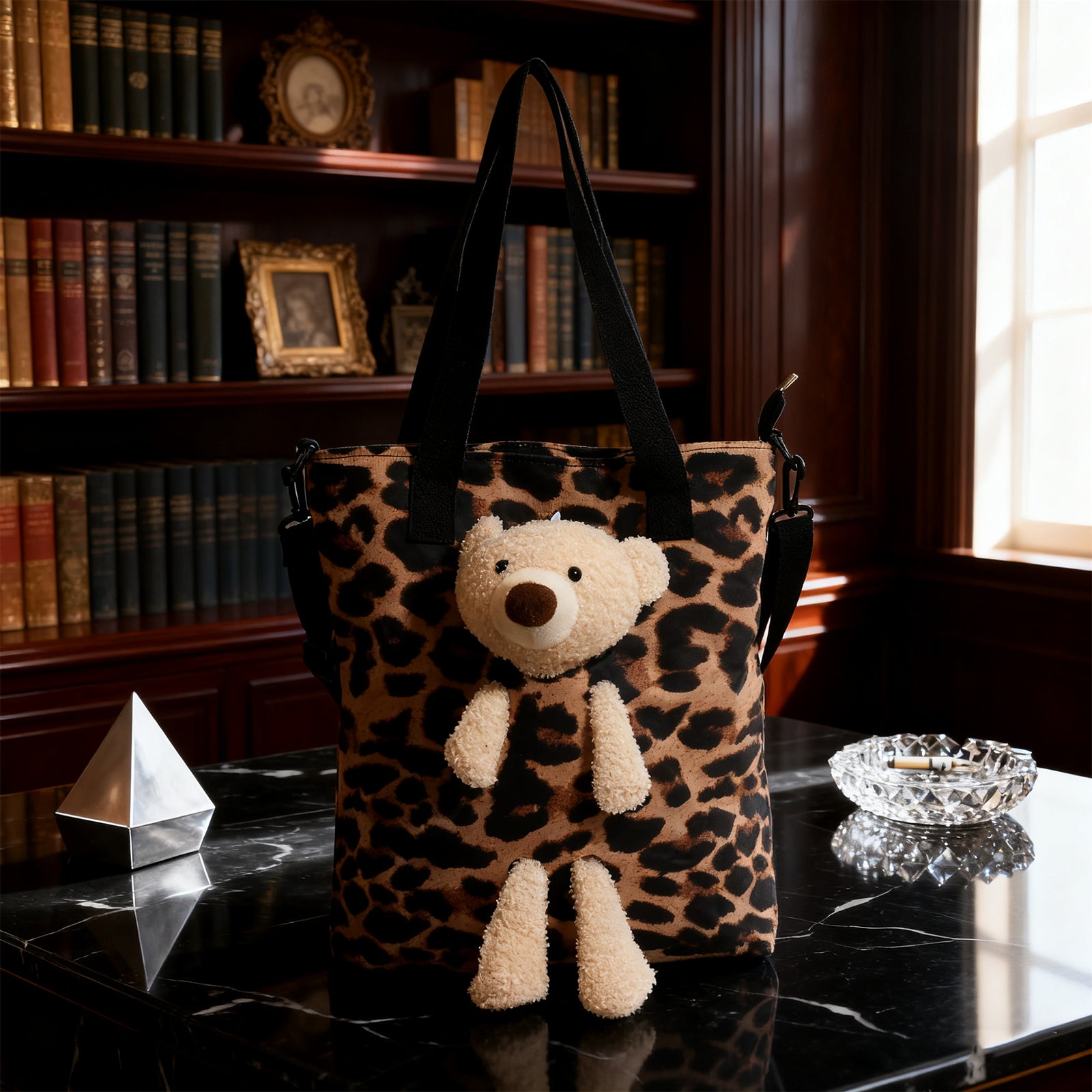 T&P Teddy Bear Tote Bag – WOMEN Casual Fabric Tote