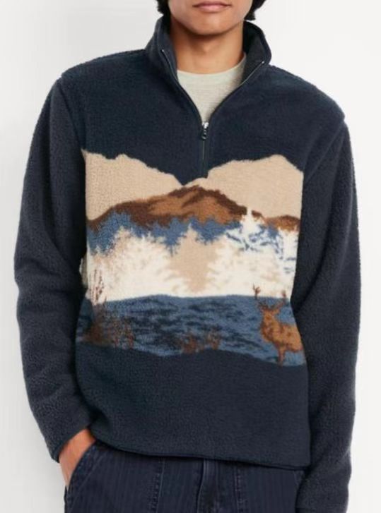 T&P Wild Soul | Men’s Printed Zip-Up Sweater