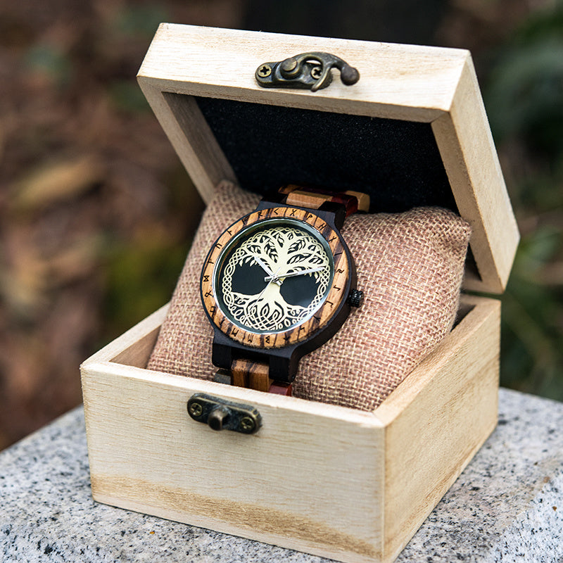T&P Nature Heritage | Wooden Tree of Life Watch