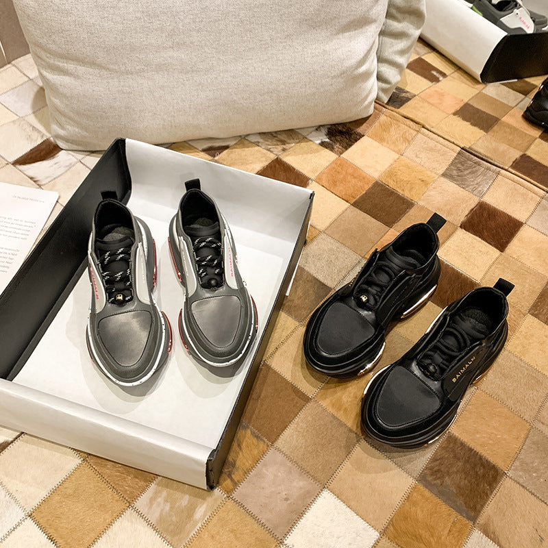 T&P UltraLift Platform Sneakers – Luxury Elevated Thick-Sole Shoes
