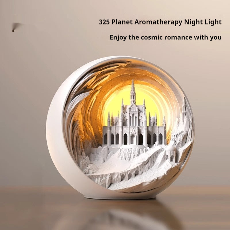 Luxury Aromatherapy Night Lamp – Planet Design Romantic Gift & Home Decor
