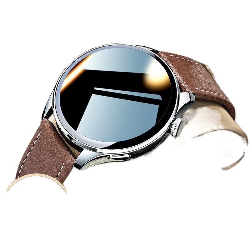 T&P BlackSteel Smart Watch – Bluetooth Call & Health Monitoring Watch