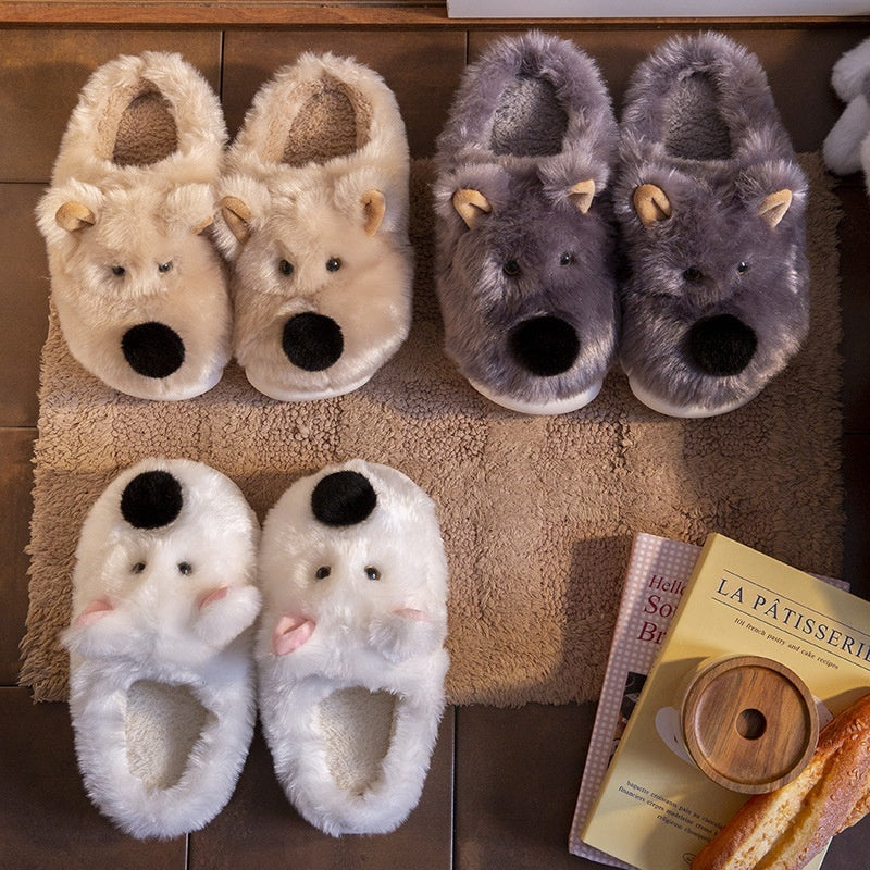 T&P Cozy Fleece Slippers – Women’s Winter Home Slippers