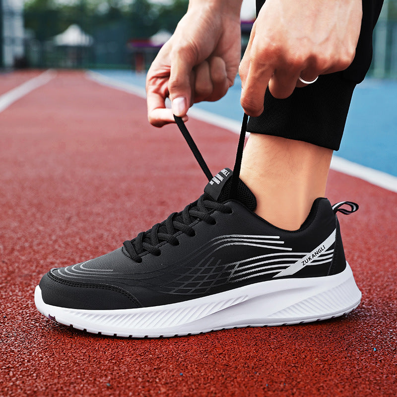 T&P BlackShield Sneakers – Waterproof Non-Slip Men’s Urban Shoes