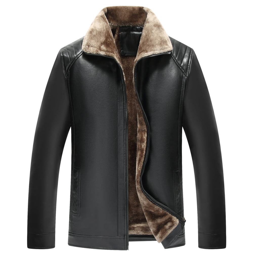 T&P Royal Heritage | Men’s Leather Jacket with Fur Lining