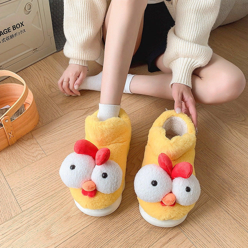 T&P Cute Chick Slippers – Warm Winter Slippers for Women