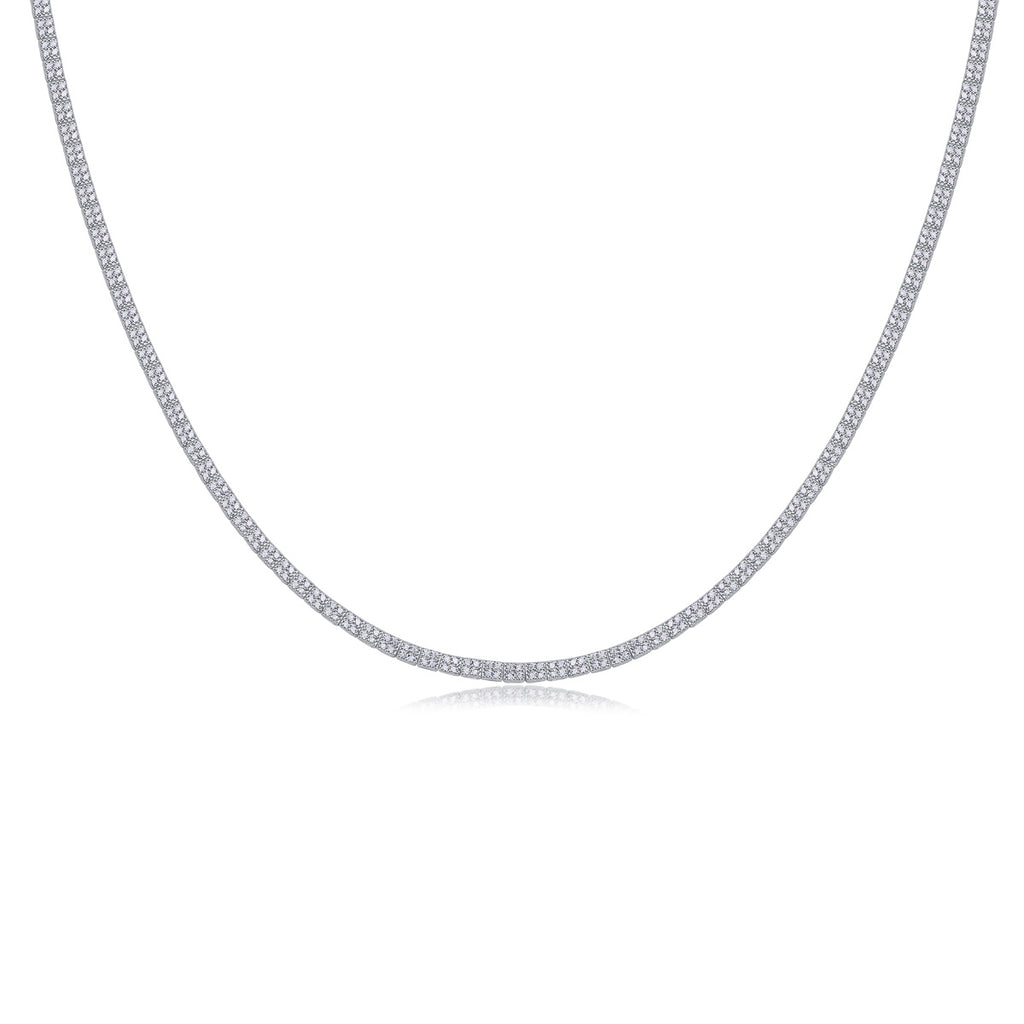 Winter Lake – Luxury Moissanite & Sterling Silver Necklace