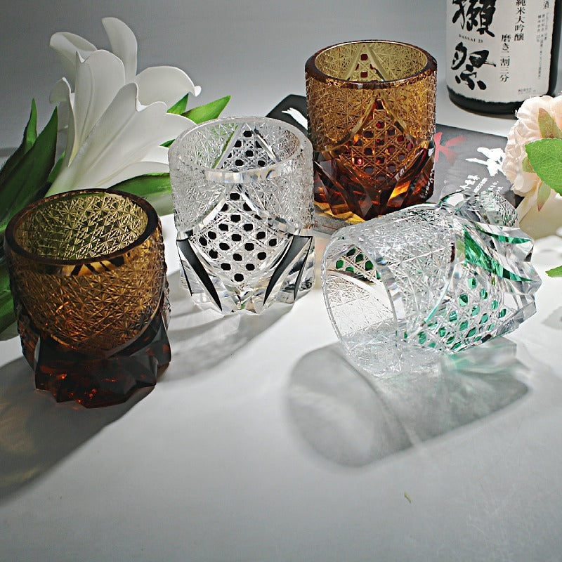 Luxury Handmade Crystal Whiskey Glass – Premium Gift for Men