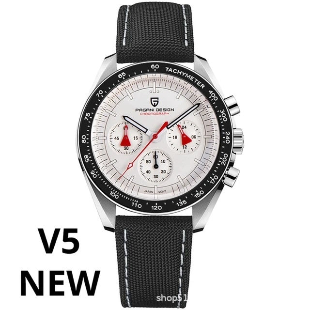 Luxury Multi-Function Black & Silver Men’s Watch – Waterproof Quartz Calendar Timepiece