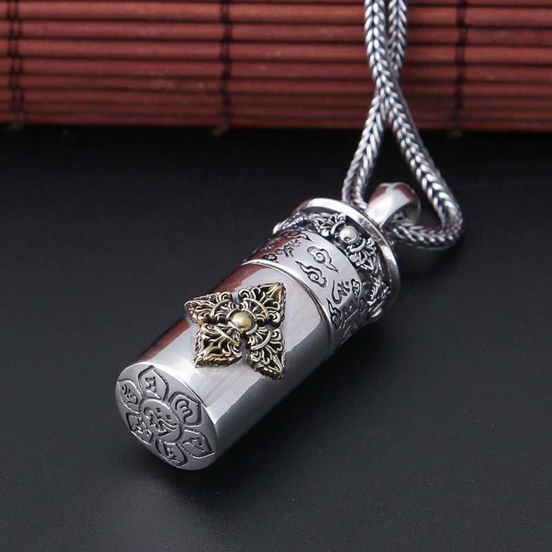 S999 Pure Silver Amulet Pendant – Royal Heritage Edition | T&P Men’s Collection