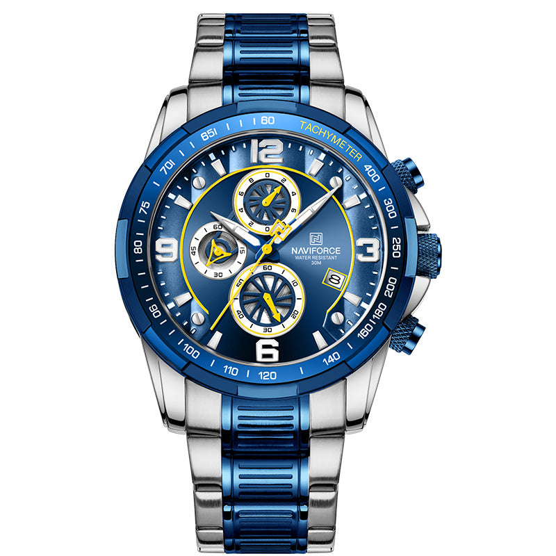 T&P Royal Sport Chrono | Blue & Gold Luxury Men’s Watch