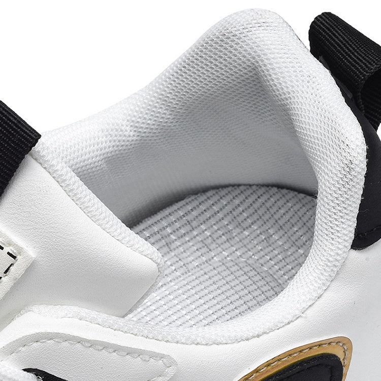 T&P GoldLine Apex Sneakers – Premium Leather Black/White Men’s Shoes